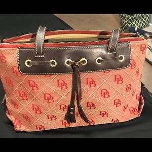 Dooney & Bourke canvas shoulder bag